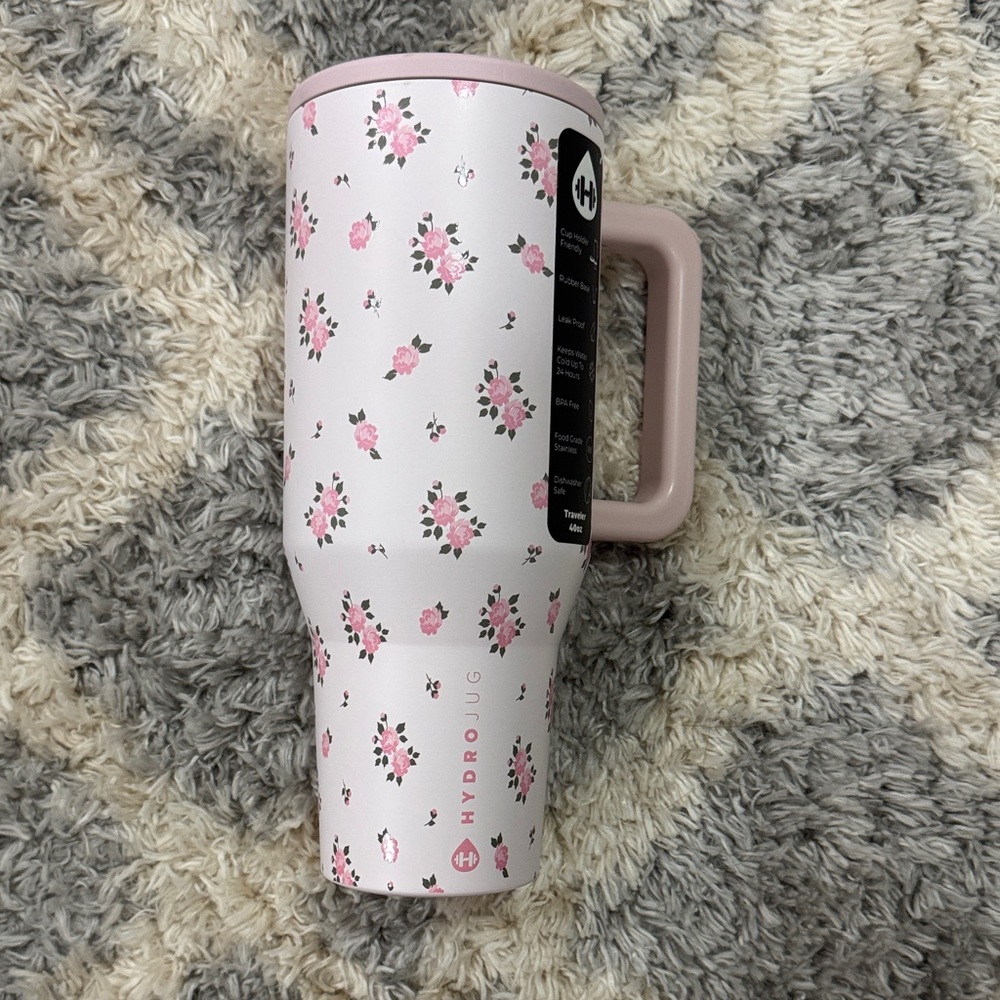 SOLD❌ HydroJug 40oz Tumbler Wild Rose